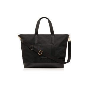 Bagage À Main Tom Ford Nylon Tote Bag Homme Noir | BMODK-8570