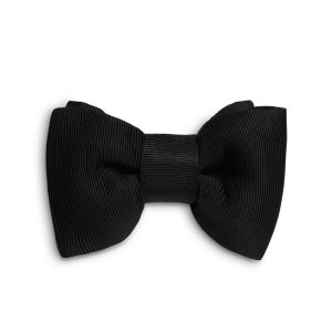 Cravates Tom Ford Grosgrain Classiche Pre-tied Evening Homme Noir | BWLYP-4178