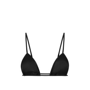 Hauts Tom Ford Stretch Silk Satin Bra Femme Noir | HWVGT-5147