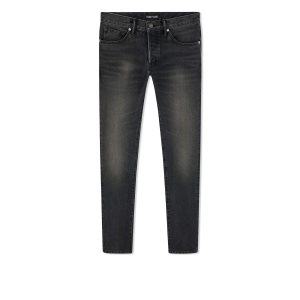 Jean Tom Ford Aged Black Wash Slim Fit Homme Noir Lavage | LCQIF-4217