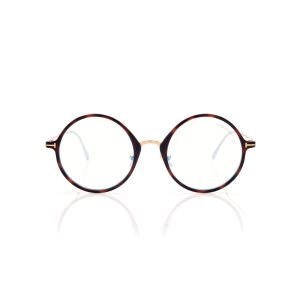 Optique Tom Ford Blue Block Rounded Homme Noir | TIFEX-3401