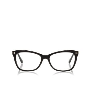 Optique Tom Ford Slight Rounded Square Frame Femme Noir | WFXBM-4572