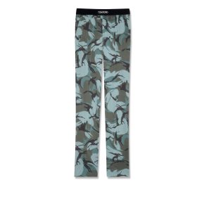 Pantalon De Pyjama Tom Ford True Camo Silk Homme Aquarelli | UKVZB-7301