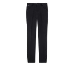 Pantalon Tom Ford Laine Twill Sport Homme Noir | IGDZA-6932