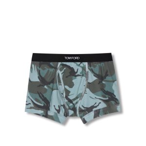 Slips Tom Ford True Camo Coton Boxer Homme Aquarelli | FUWGE-0973
