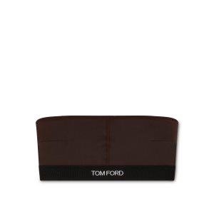 Soutien Gorge Tom Ford Modal Signature Bandeau Femme Chocolat Foncé | OIYXR-7431