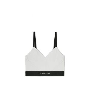 Soutien Gorge Tom Ford Modal Signature Top Femme Blanche | DQGNV-9708